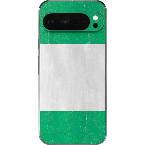 Nigeria Flag Distressed Pixel 9 Pro XL Skin